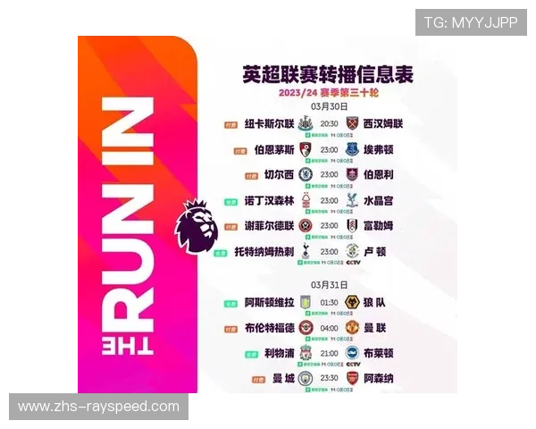 英超调整转播时段 优先考虑全球球迷观看需求